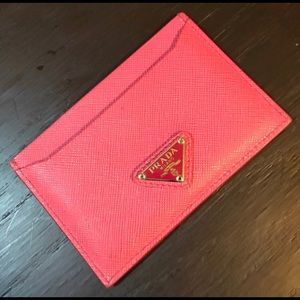 Prada credit card holder
